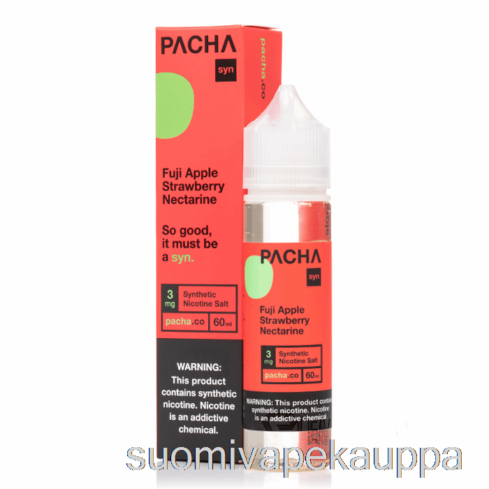 Vape Kauppa Fuji Omena Mansikka Nektariini - Pachamama - 60ml 6mg